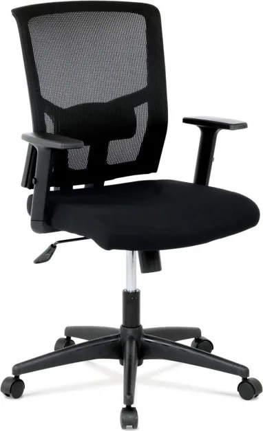 Kancelárska stolička čierna KA-B1012 BK