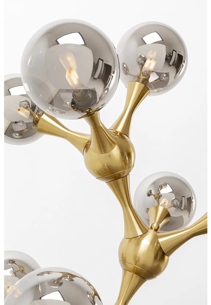 Atomic Balls stojacia lampa mosadzná 174 cm