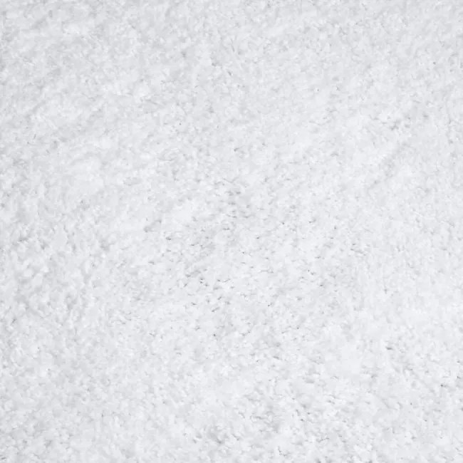 Koberec City Shaggy 500 biely kruh