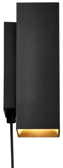 Nordlux - LED stmievateľné nástenné svietidlo CURTIZ 2xLED/4,5W/230V čierne