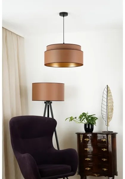 Brilagi - Luster na lanku OREGON VEGE 1xE27/15W/230V pr. 45 cm hnedá