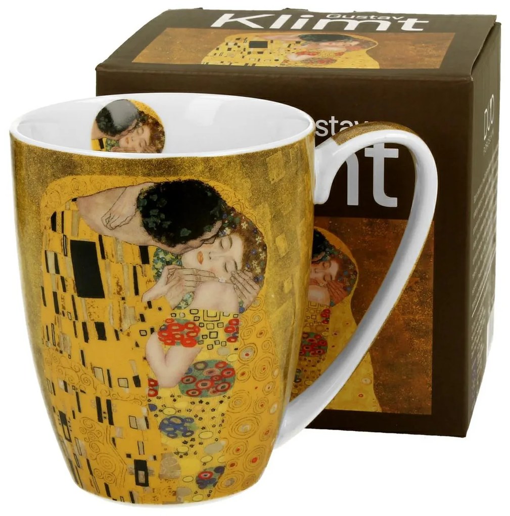 Porcelánový hrnček Klimt The Kiss 350 ml