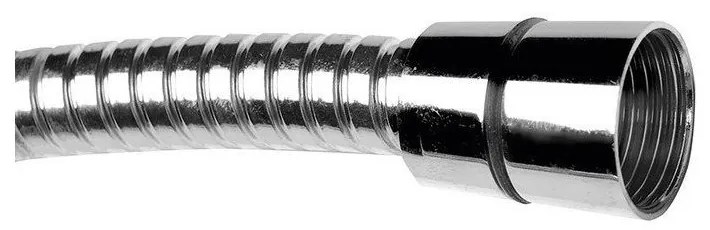 Sprchová hadica z nehrdzavejúcej ocele v lesklo striebornej farbe Powerflex – Sapho