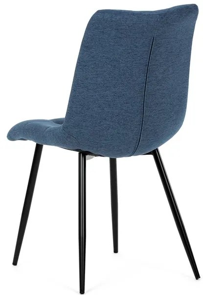 Autronic BONTEC Jedálenská stolička, modrá, látka, DCL-193 BLUE2 Farba: Hnedá