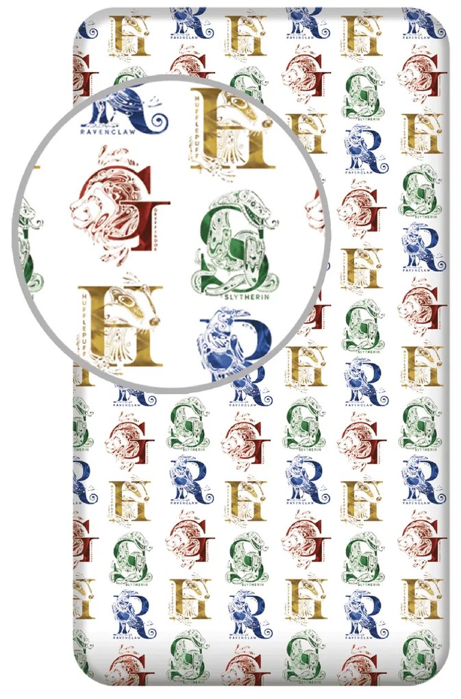 Jerry Fabrics Prikrývka Harry Potter HP078, 90 x200 cm