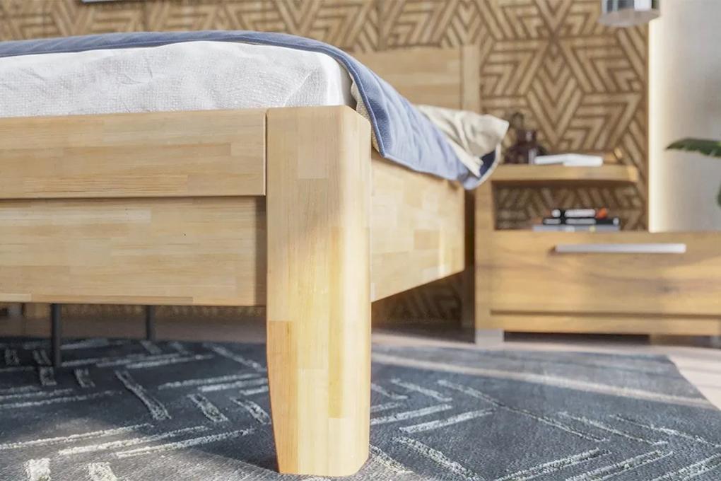 Amara Beds Celomasívna posteľ z prírodného buku Sion K1, prevedenie BK1, 180x200 cm