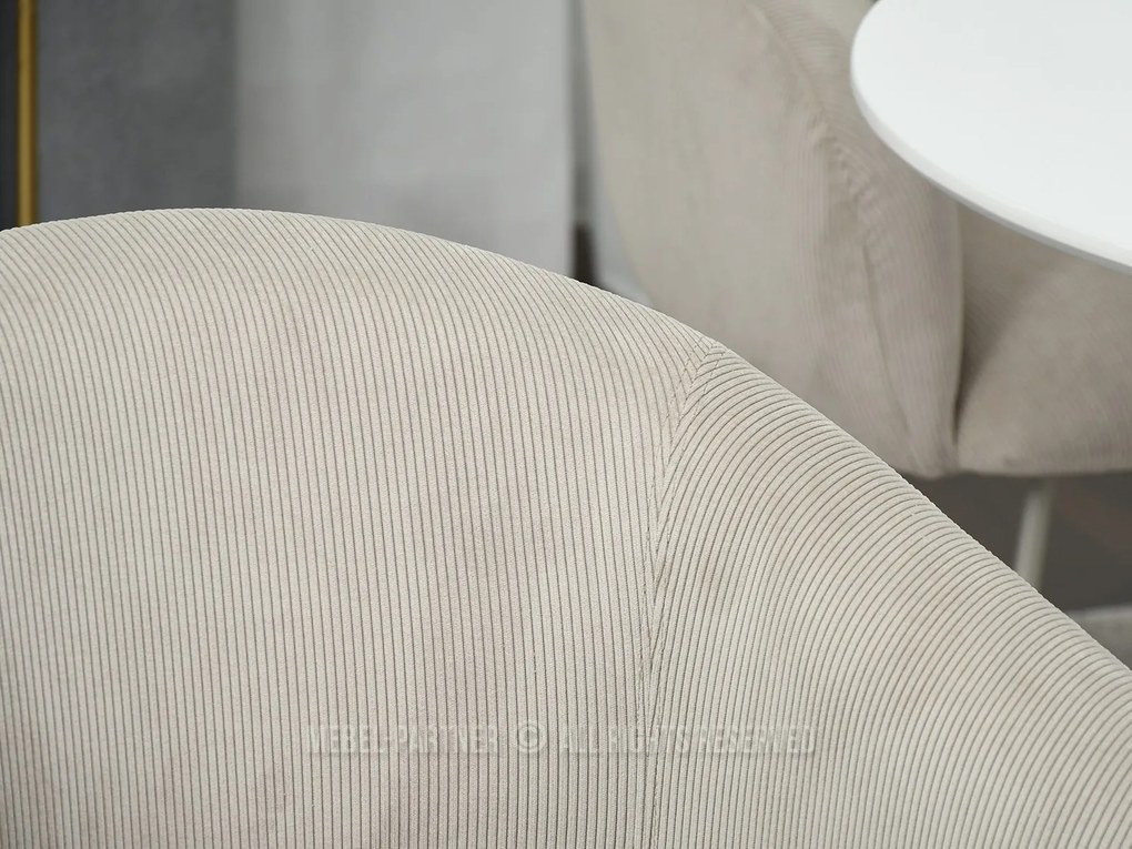 Stolička Mildo (béžová + sivá). Vlastná spoľahlivá doprava až k Vám domov. 1111182