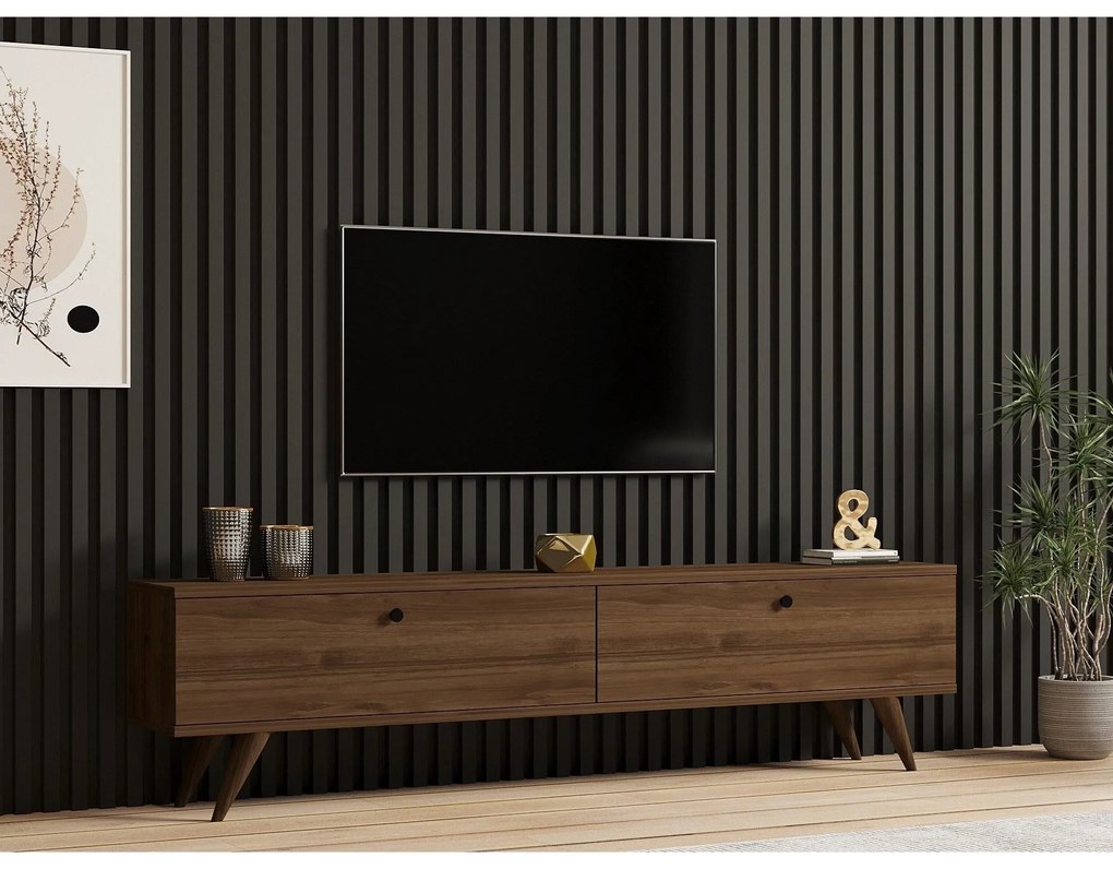 TV skrinka Paris - Walnut
