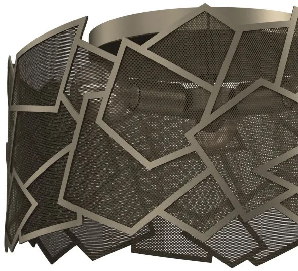 Stropné svietidlo CAMO 3xE27/15W/230V zlatá