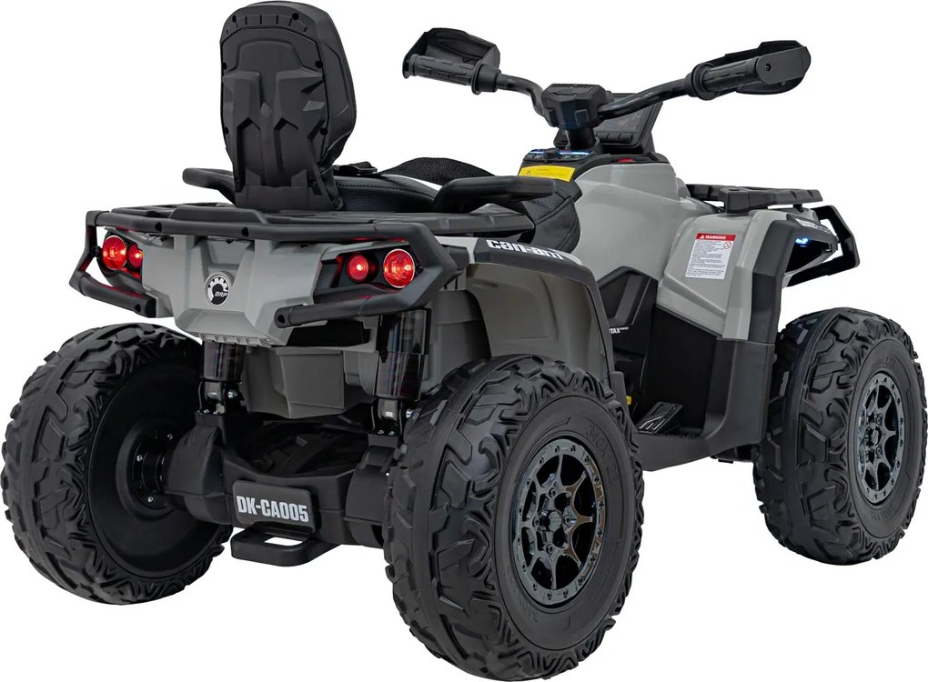 Ramiz Štvorkolka Can Am Outlander ATV Sivá