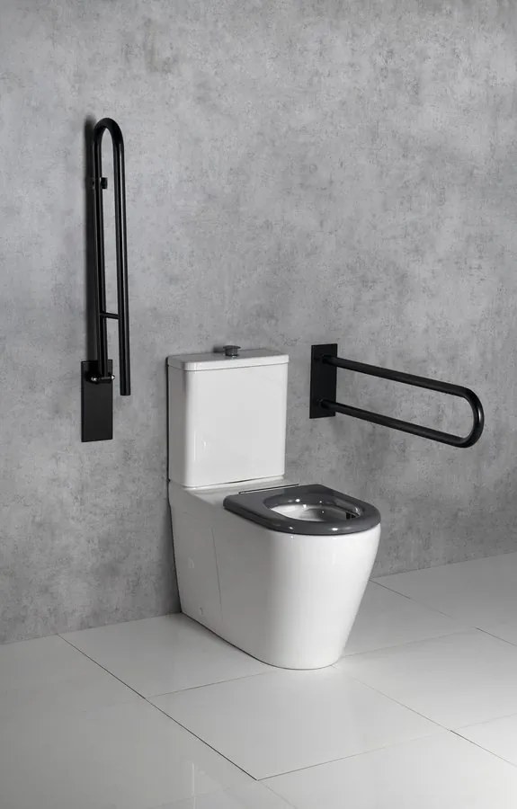Sapho Sapho, DARIO RIMLESS WC kombi misa s nádržkou, spodný/zadný odpad, biela, MC102