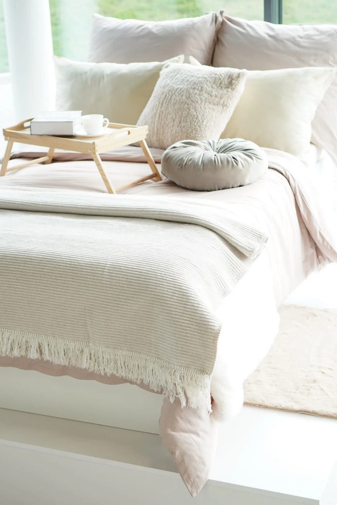Deka LADY taupe Rozmer: 200x220 cm