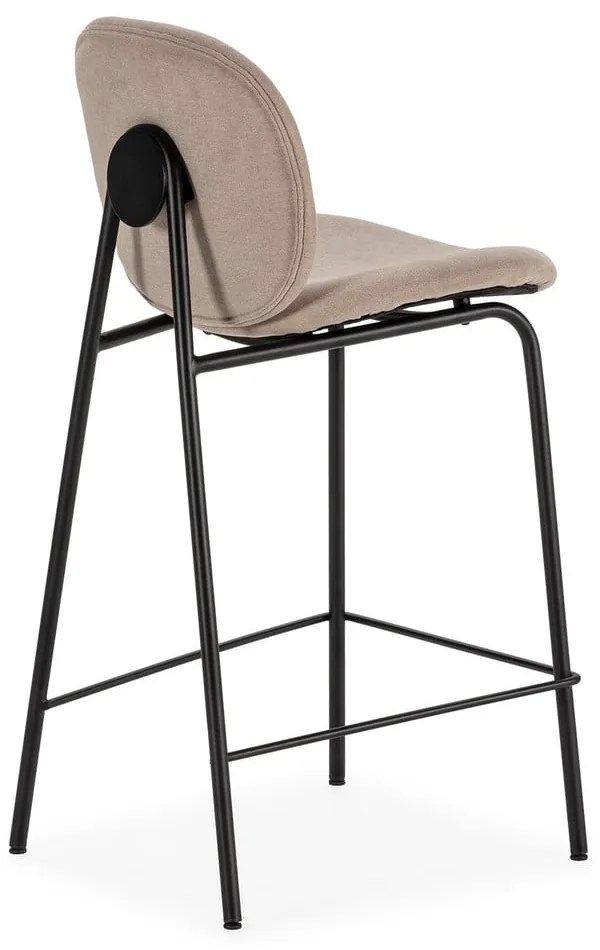 Béžové barové stoličky v súprave 2 ks (výška sedadla 65 cm) Cori – Marckeric