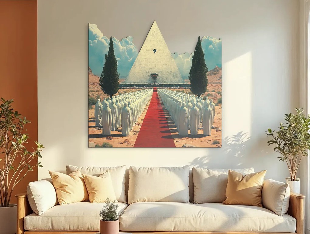 drevko | Obraz Ticho pred pyramídou 60 x 575 cm