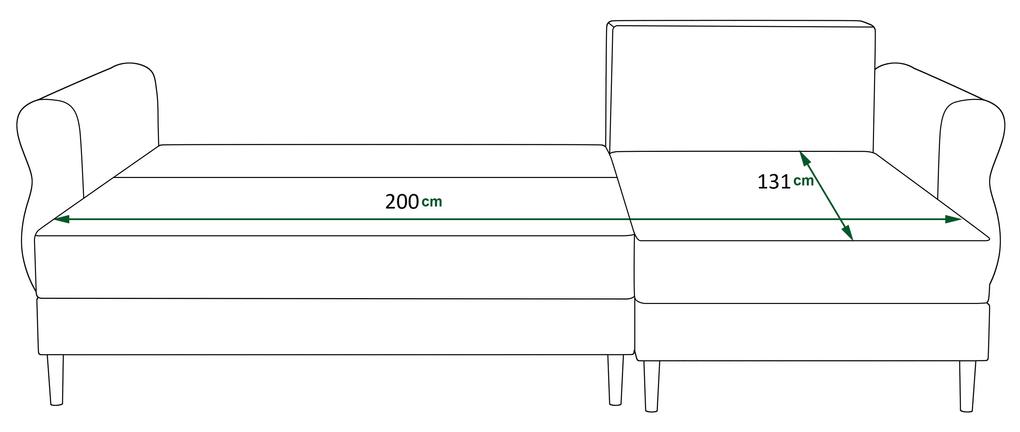 Rohová sedacia súprava Arcane L (sivá) (L). Vlastná spoľahlivá doprava až k Vám domov. 1061878