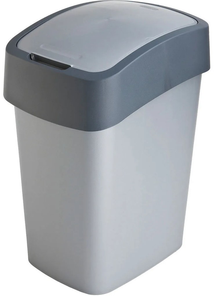 Curver Odpadkový kôš FLIP BIN 25l strieborný-sivý