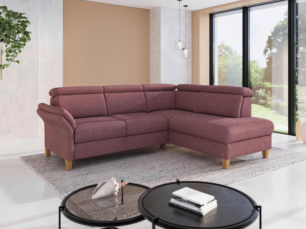 XXXLutz ROHOVÁ SEDAČKA, textil, baklažánová Sit & More - Sedačky - 00014402573Y