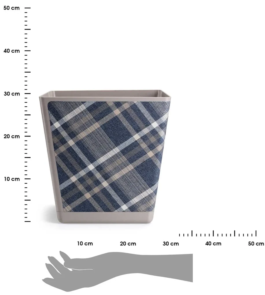 PLASTOVÝ KVETINÁČ PILEA TX1 30X30 CM VIACFAREBNÁ
