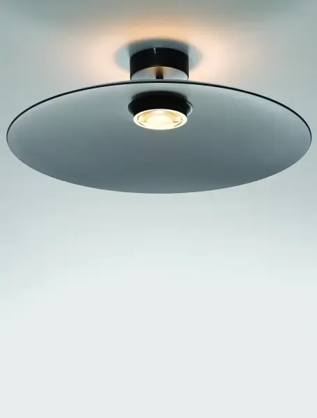 LED čierno-dymové moderné stropné svietidlo Polifemo 60