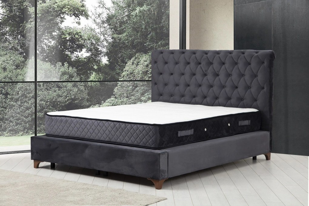 Sada Deluxe 160 x 200 v3 - Antracit