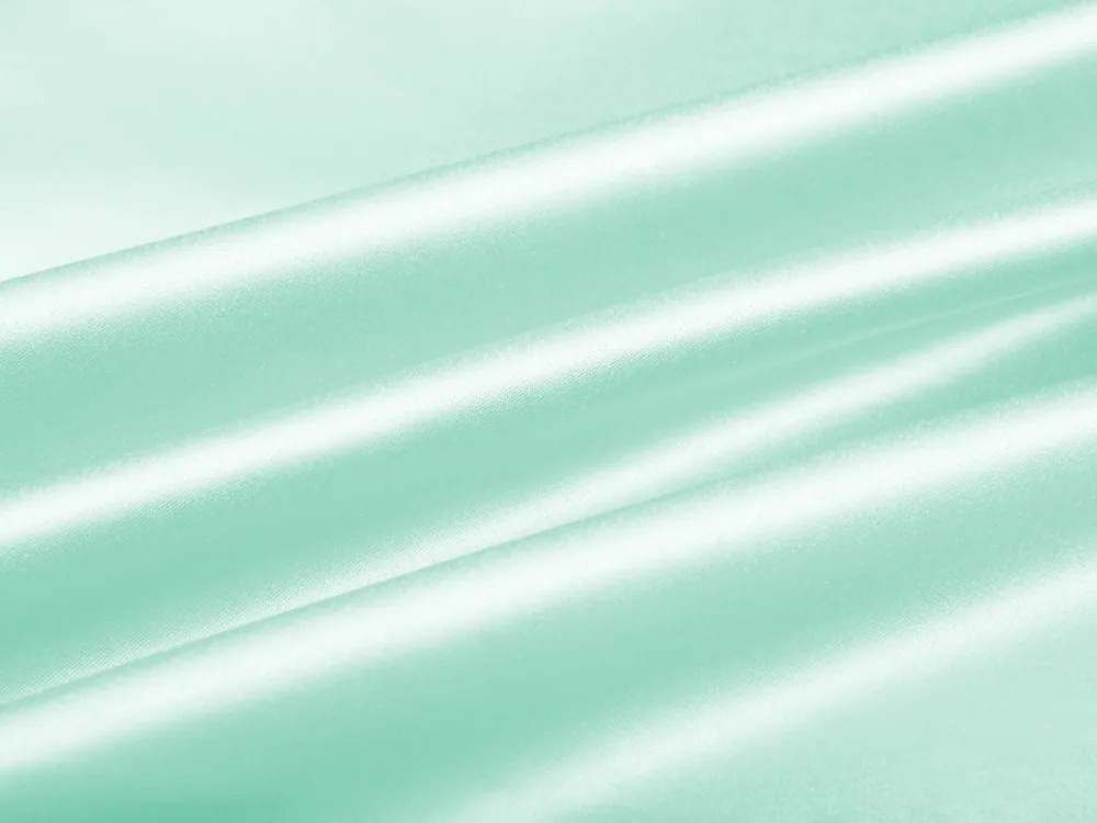 Biante Saténový záves LUX-L059 Svetlo mintový 140x250 cm