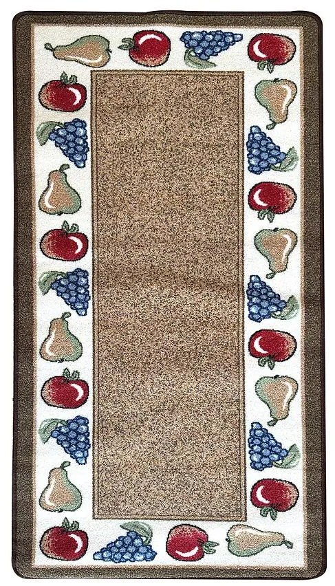 Koberec 0,8/1,5 KMDV155 hnedá