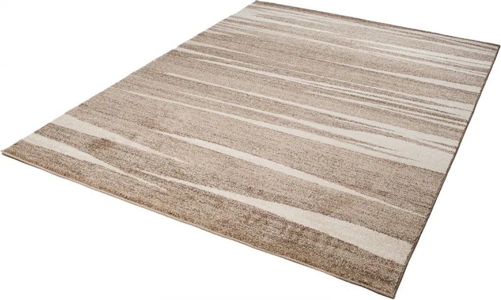 TA Koberec 3436A TMAVOBÉŽOVÉ SÁRÍ 3UX Rozmer: 180x260 cm