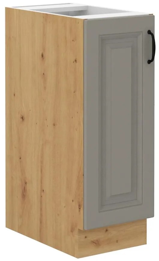 Kuchynská skrinka Stilo claygrey/artisan 30d cargo bb
