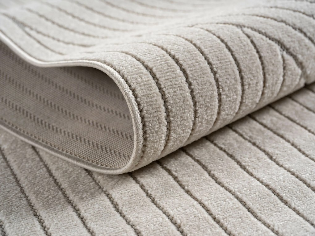 Kusový koberec Nova 1201 cream - na von aj na doma, 280x370, biela, chodba / predsieň, Ayyildiz