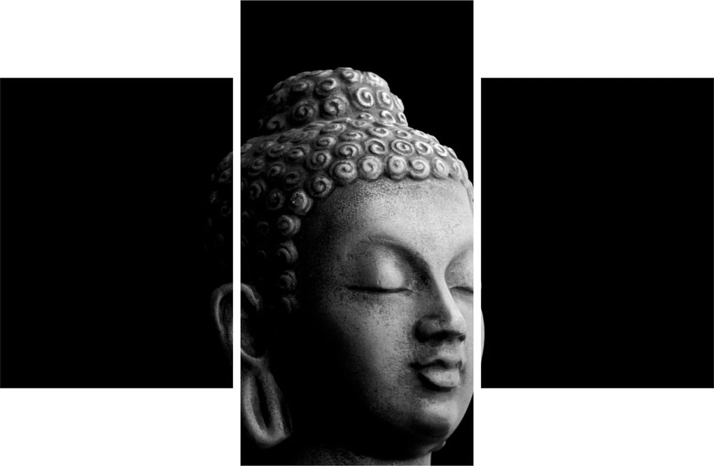Obraz - Budha, portrét (90x60 cm)