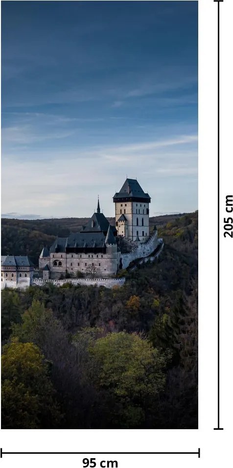 Fototapeta na dvere - Karlštejn (95x205cm)