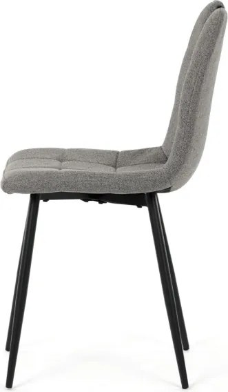 Jedálenská stolička sivá DCL-V2017 GREY2