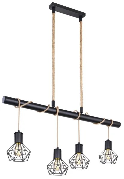 Globo 54017-4H - Luster na lanku PRISKA 4xE27/60W/230V