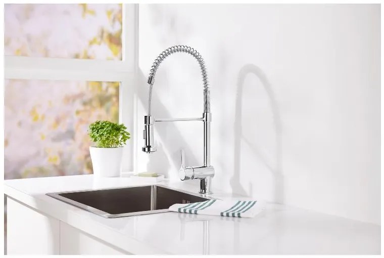 Livarno home Jednopáková drezová batéria (batéria so špirálovou pružinou)  (100382071)