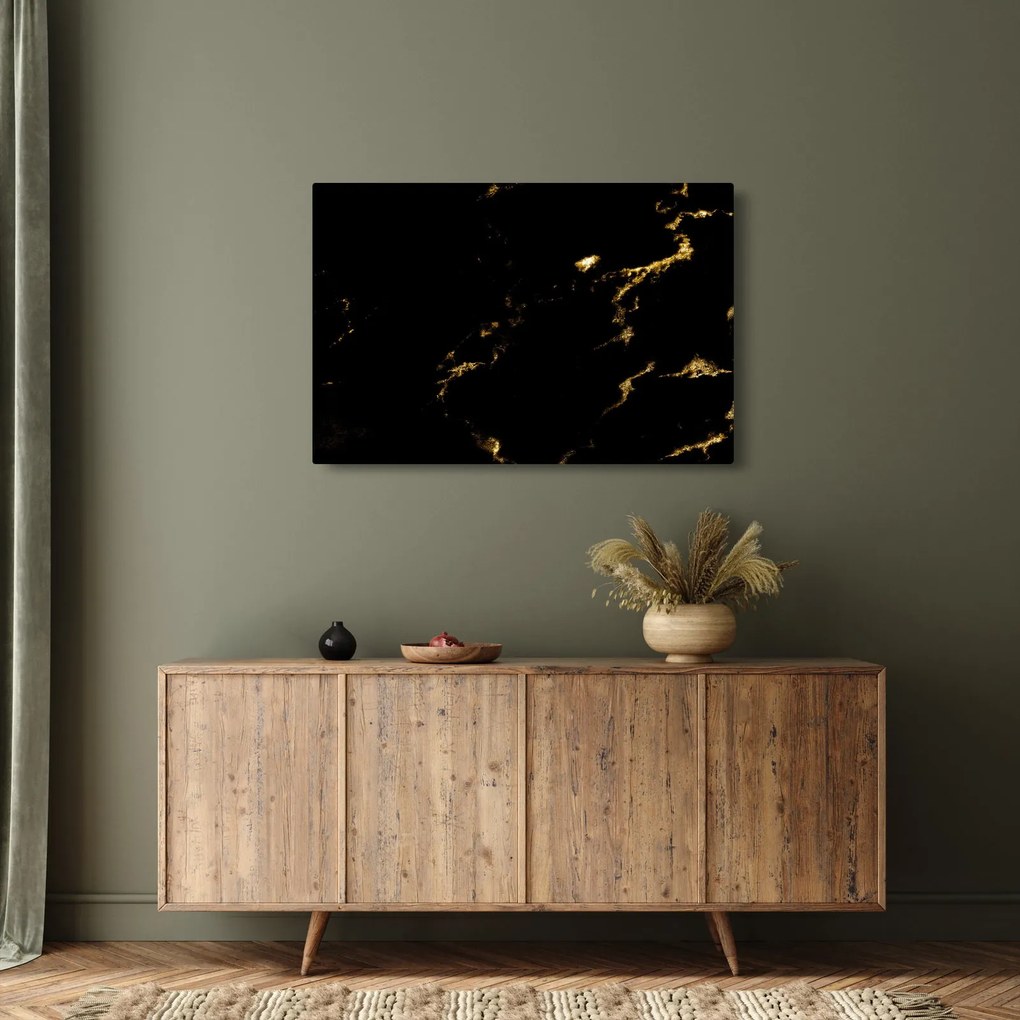 Obraz - Zlaý dekor (90x60 cm)