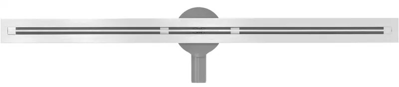 Mexen Flat Super Slim, super tenký odtokový žľab s 360° rotačným sifónom 100 cm, nerez, 1051100