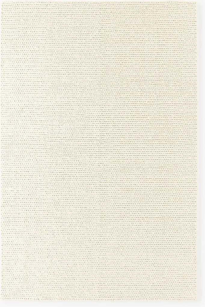 Ručne tkaný vlnený koberec's vrúbkovanou štruktúrou Bruna