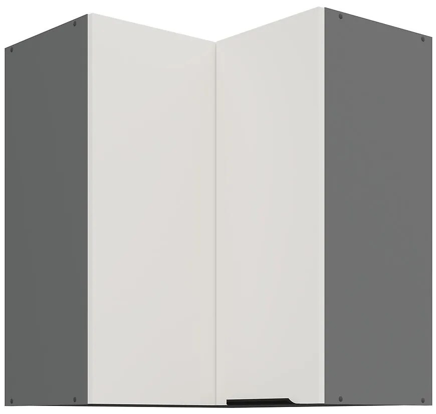 Kuchynská skrinka Aria-Wh/Ant Anti Fingerprint 60x60 Gn-72 2f (90°)