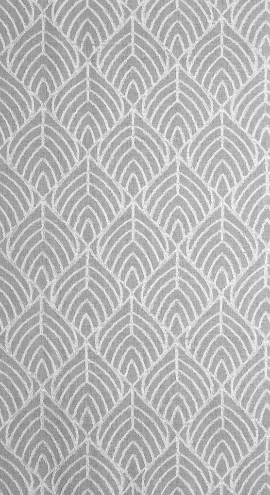 ZÁVES NA KRÚŽKOCH BLAIR 140X260 CM BIELA