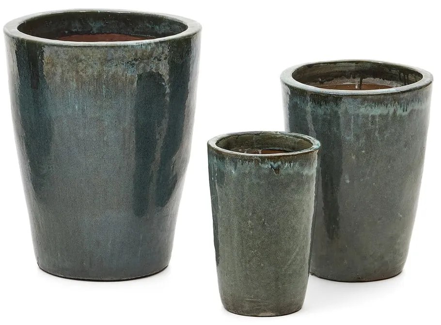 Kvetináče z terakoty v súprave 3 ks ø 47 cm Rotja – Kave Home