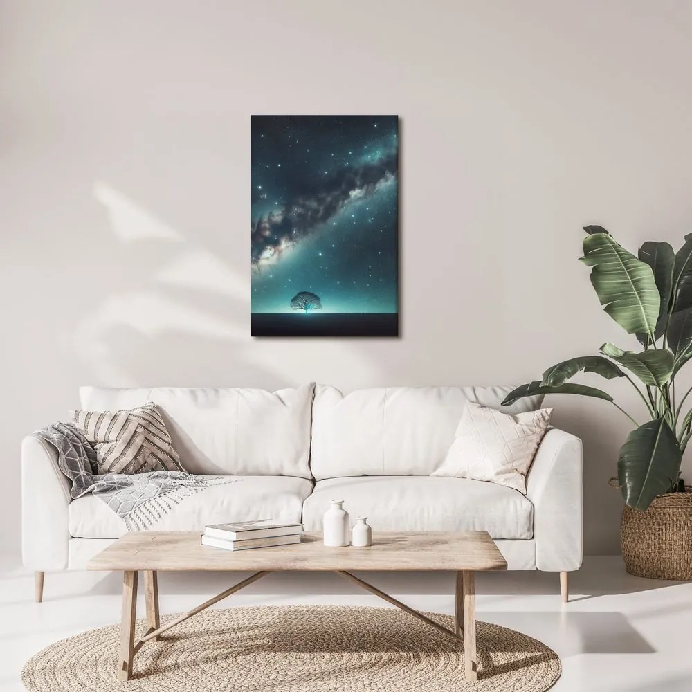 Obraz strom života a galaxia