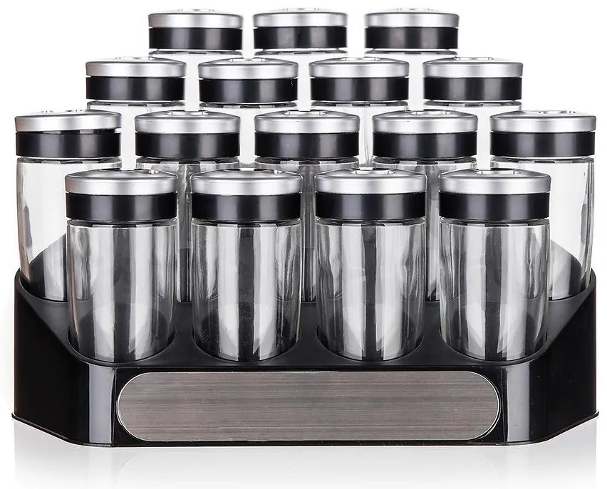 Súprava na koreniny Altima 95 ml 17 Ks čierna 28681053