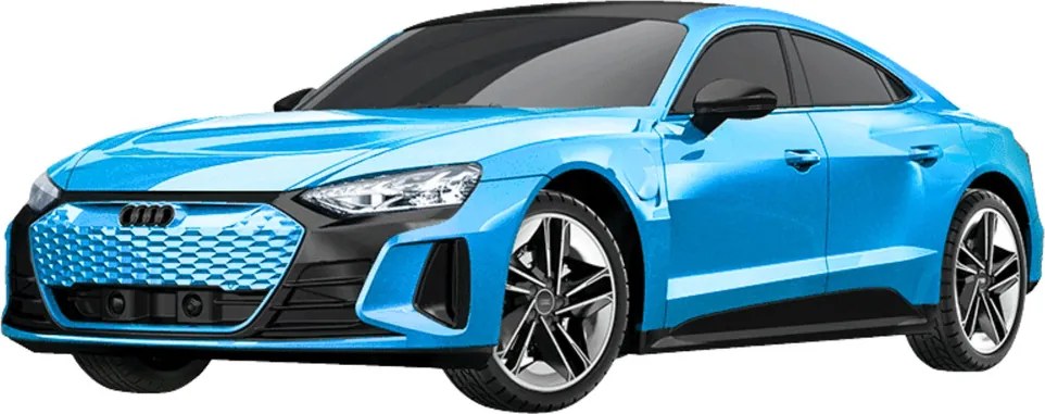 Double E Audi RS E-tron GT RC auto na diaľkové ovládanie modré 1:14