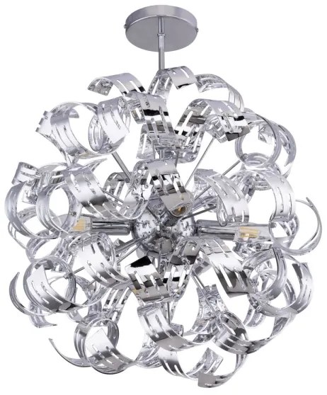 Globo 51505-4D - Luster na tyči LUGGO 4xE14/40W/230V