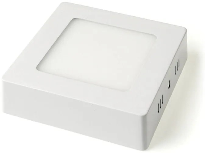 BERGE LED panel štvorcový 120x120x20mm prisadený - 6W - 230V - 390Lm - neutrálny