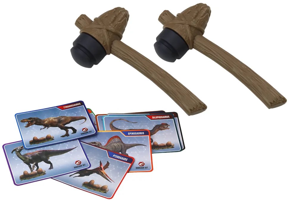 LEAN TOYS Arkádová hra – Buchni Dinosaura, stolík