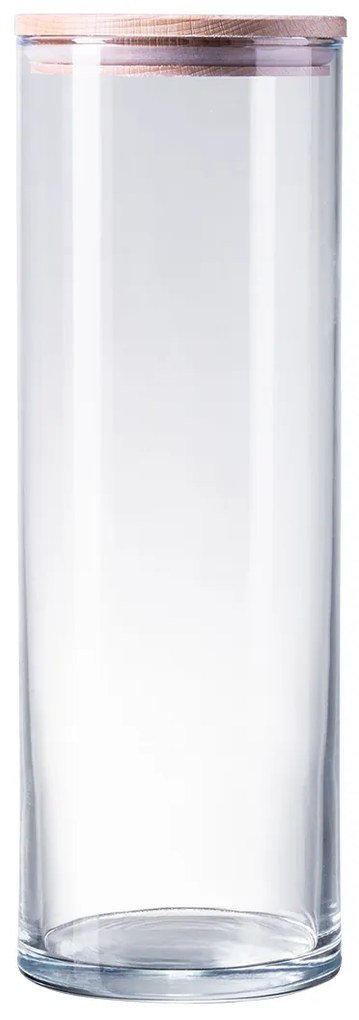 Sklenená nádoba s vekom 1,25 l -  Basic Kitchen - 593760