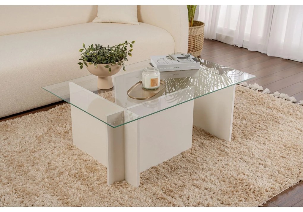 Konferenčný stôl Vetrino - Wooden White