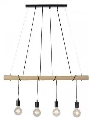 Leuchten Direkt 15505-18 - LED Luster na lanku TERO 4xE27/60W/230V W3005