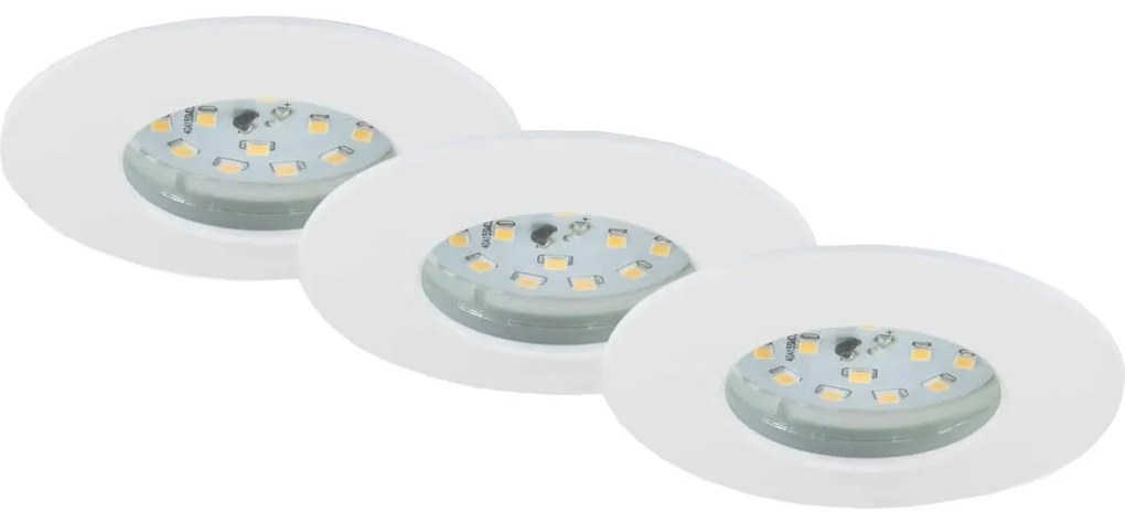 Briloner 7231-036 -SADA 3x LED Kúpeľňové podhľadové svietidlo LED/5,5W/230V IP44